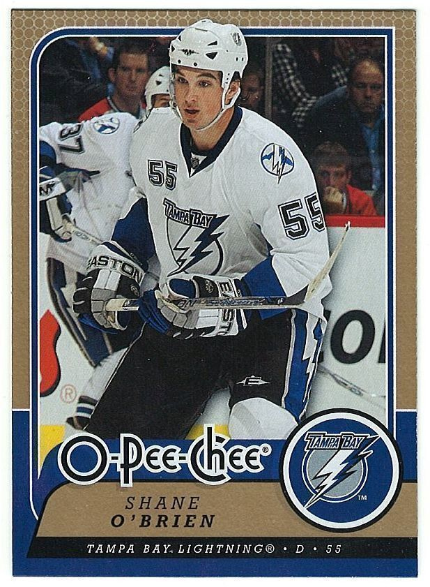08-09 O-Pee-Chee #205 Shane O'Brien Ex-HPK 2016-17
