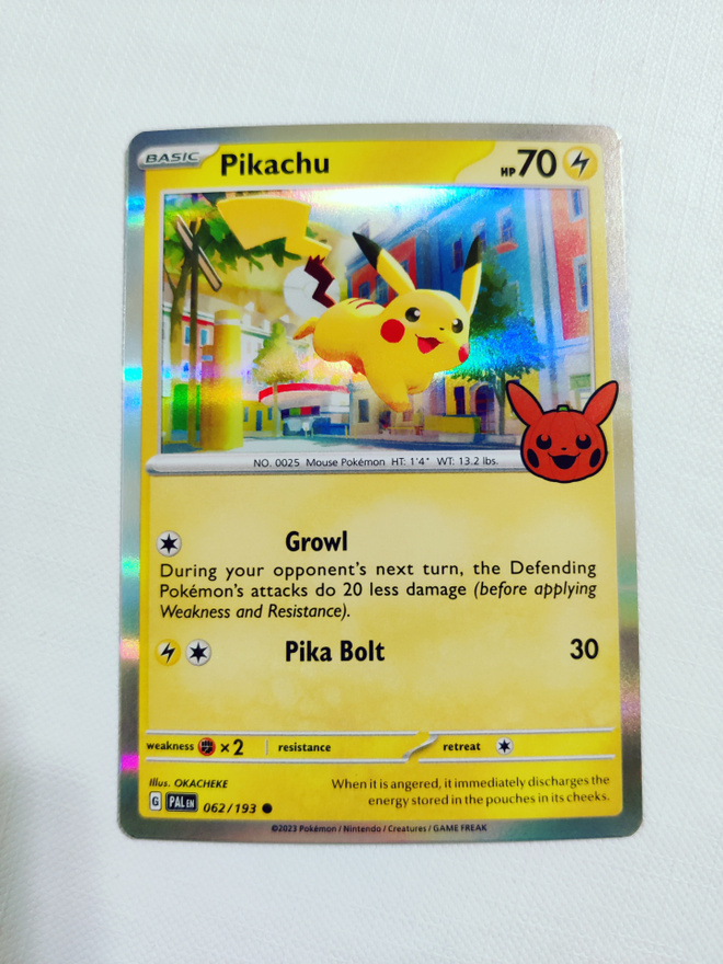 Pikachu - 2024 Trick or Trade Pokemon Promo Holo