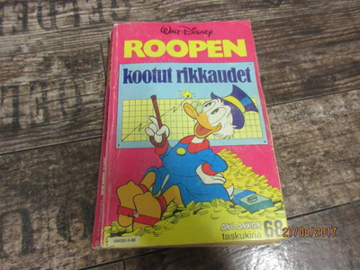 Aku Ankan taskukirja 68 - Roopen kootut rikkaudet (1.Painos)