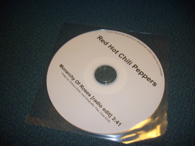 RED HOT CHILI PEPPERS: Monarchy Of Roses (radio edit) CDS