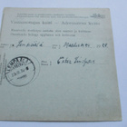 1928 Halkivaha rivil + Narva postiosoitus - pikkukuva 2