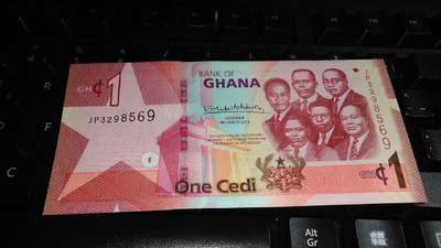 Ghana 1 Cedi 2019 P45 UNC