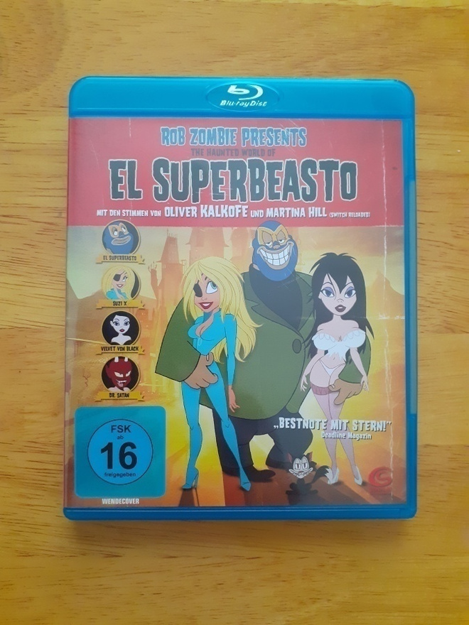 The Haunted World of El Superbeasto BLU-RAY
