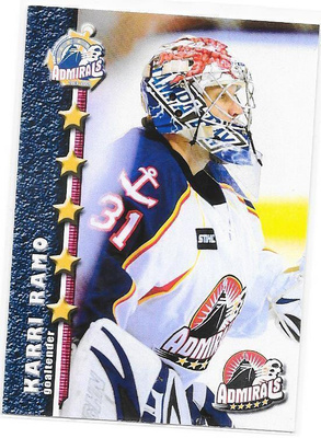 2008-09 Norfolk Admirals #12 Karri Rämö Pelicans MV farmi