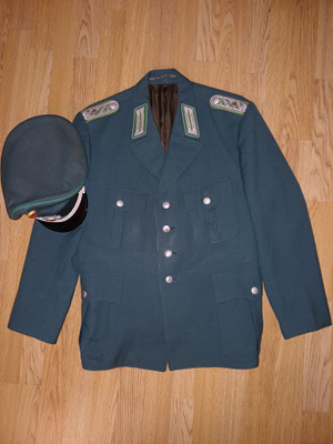 Länsi-Saksa poliisin univormu