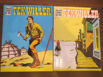 Tex Willer # 13 & 14/1984