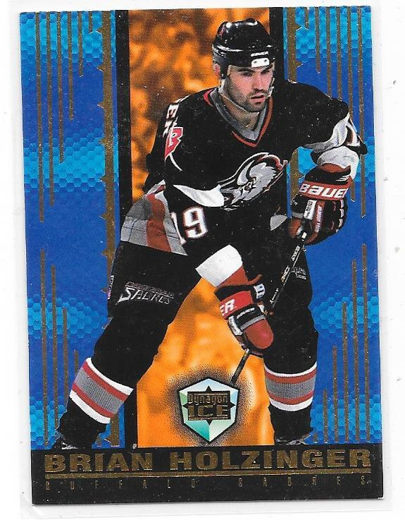 1998-99 Pacific Dynagon Ice #19 Brian Holzinger Buffalo