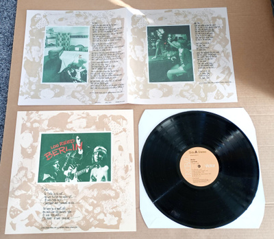 LOU REED BERLIN LP + ESITE LEHTINEN