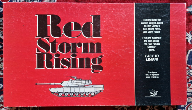TSR 3027 Red Storm Rising Vintage lautapeli