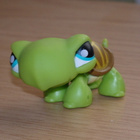 LITTLEST PET SHOP sydänkilpi KILPIKONNA #230 - pikkukuva 1