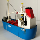 Lego town 4015 Rahtilaiva vuosimallia 1982 - pikkukuva 5