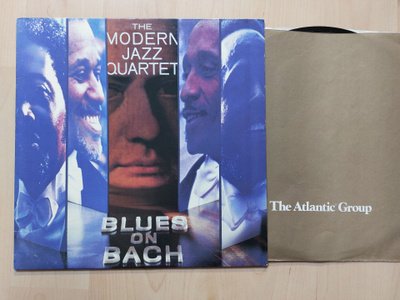 THE MODERN JAZZ QUARTET – BLUES ON BACH orig. US  198?  LP