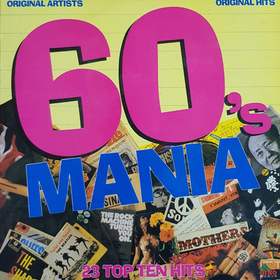 60´S MANIA (LP), mm. Byrds, Gary Puckett, The Who