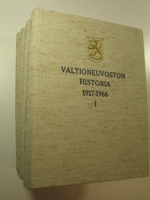 Valtioneuvoston historia 1917-1966 1-4