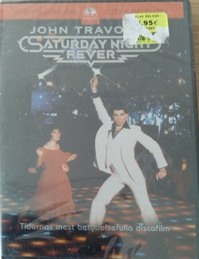 SATURDAY NIGHT FEVER   DVD          **UUSI MUOVEISSA**