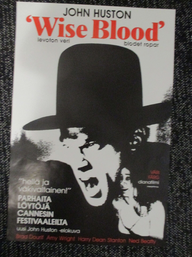 Wise Blood - Levoton veri (1979) - vanha elokuvajuliste