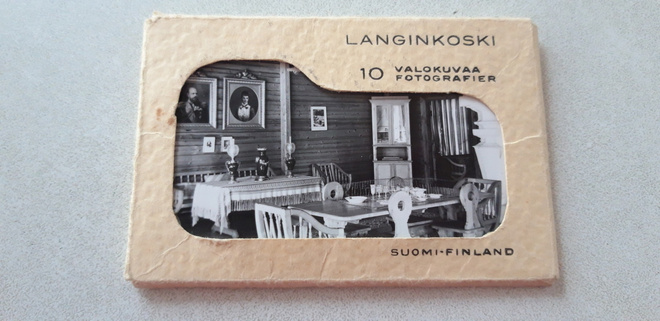 Langinkoski kuvat setti 10 pientä kuvaa, Aaltosen kuvavalm.
