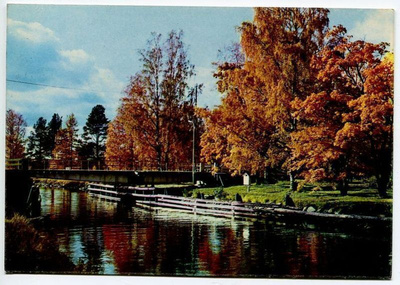 Pielavesi Säviän kanava, kääntösilta, kulkenut 1970