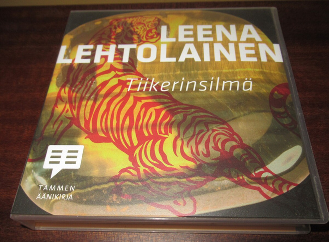 Leena Lehtolainen Tiikerinsilmä äänikirja 9cd