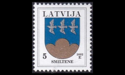 Latvia 541A_II ** Käyttösarja Vaakuna 5 S -02 (2001)
