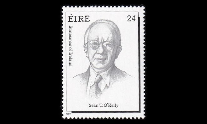 Irlanti 686 ** Presidentti Thomás O Kelly (1989)