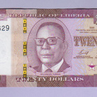 Liberia 20 Dollars v.2022 UNC P-New - pikkukuva 1