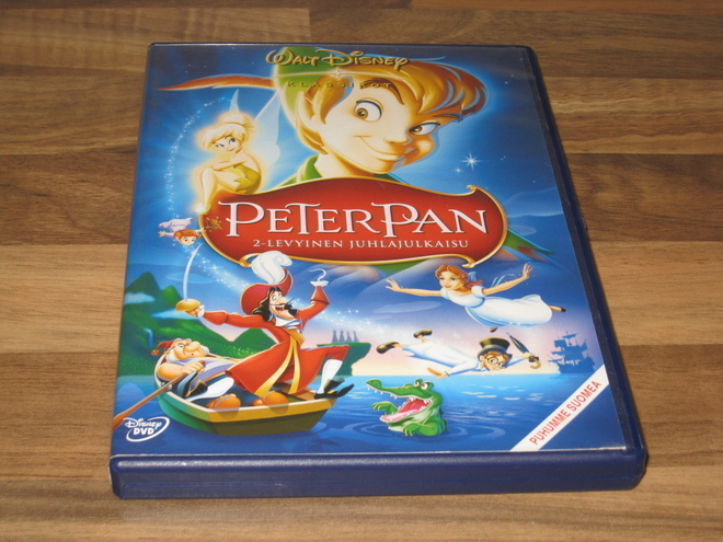 Peter Pan dvd (Walt Disney klassikko 14.)
