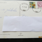 KULLAA KOLIMIILU 1989 KULKENUT KORTTI - pikkukuva 2