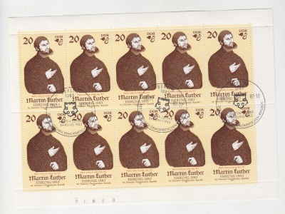 DDR pienoisarkki Martin Luther