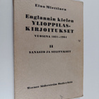 Englannin kielen ylioppilaskirjoitukset vuosina 1921-1964... - pikkukuva 1