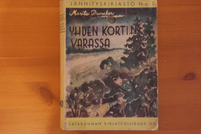 Marita Duncker:Yhden kortin varassa.1.p.1945.Nid.