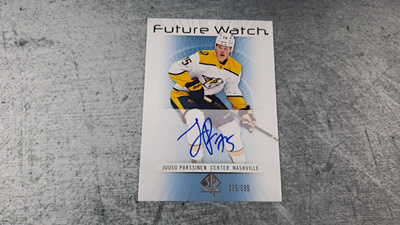 Juuso Pärssinen 2022-23 SP Authentic Future Watch Auto