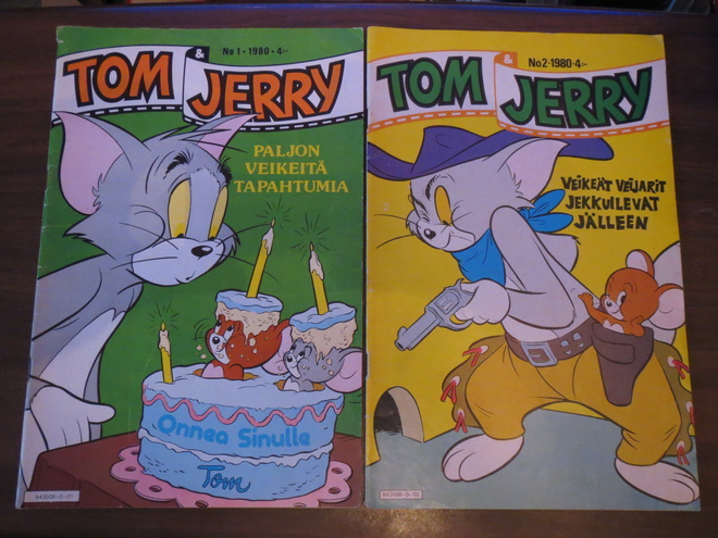 Tom & Jerry # 1, 2, 3, 4, 5, 6, & 8/1980