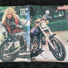 David Lee Roth juliste ja pari tarraa - pikkukuva 1