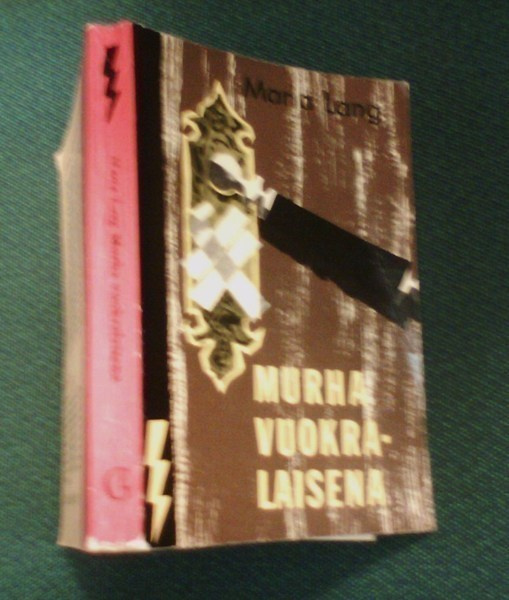 Maria Lang: Murha vuokralaisena (1.p.1960) Sis.postikulut