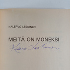 Kalervo Leskinen : Meitä on moneksi (signeerattu) - pikkukuva 3