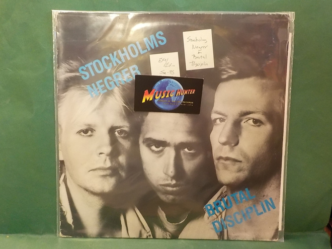 STOCKHOLMS NEGRER - BRUTAL DISCIPLIN EX+/EX- SWE -85 LP