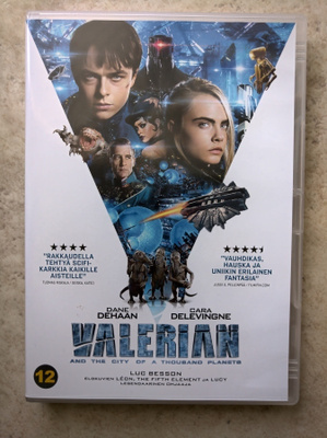 Valerian, DVD. Ohjaus Luc Besson