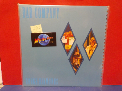 BAD COMPANY - ROUGH DIAMONDS M-/EX+ 1ST EU -82 PRESS LP