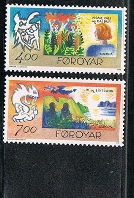 Färsaaret 1995 - Europa CEPT (2)  ++