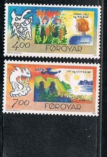Färsaaret 1995 - Europa CEPT (2)  ++