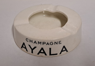 Vintage Champagne Ayala tuhkakuppi / ashtray
