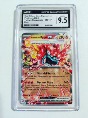 Hearthflame Mask Ogerpon ex - Twilight Masquerade 040/167