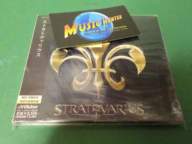 STRATOVARIUS - S/T JAPANI PAINOS UUSI CD