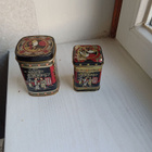 Vintage teepurkki, kiina aiheinen, maatuska tyyppinen. - pikkukuva 2
