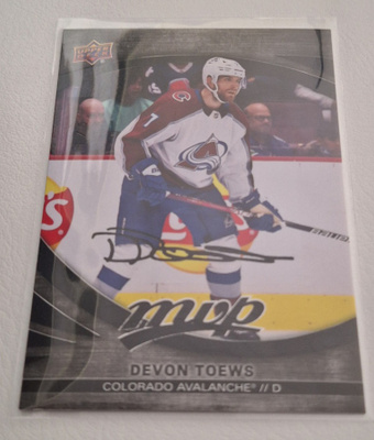 2023-24 Upper Deck MVP - Super Script Black 171 /5 Devon