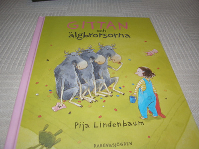 Pija Lindenbaum Gittan och älgbrorsorna