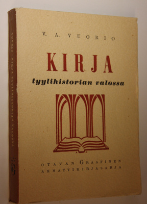 V. A. Vuorio : Kirja tyylihistorian valossa