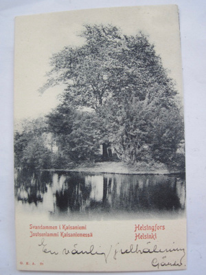 VANHA Postikortti Helsinki 1902
