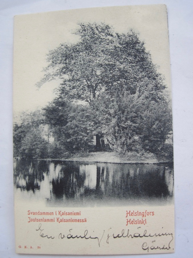 VANHA Postikortti Helsinki 1902